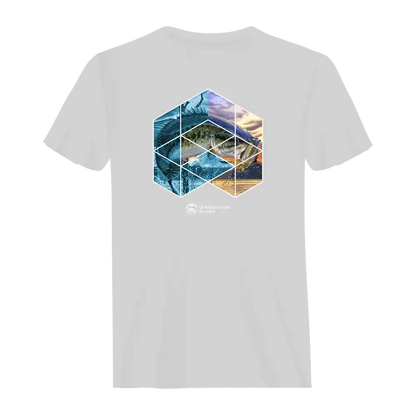 Fishing Geometry Man T-Shirt